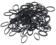 Gumičky do vlasů Sibel Kara Elastic - 20 mm, 500 ks, černé [4432959] 2